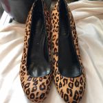 Nickels Animal Print Wedged Heels 3” 9M XC Size 9 Photo 2