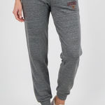 League Established 1991 Nursing Sweatpants Joggers Gray Medium Cotton Blend Photo 0