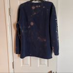 NFL New England Patriots Custom One Of A Kind Reverse Dyed Sweatshirt SZ L Photo 6