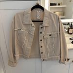 Cropped Tan Jean Jacket Photo 0