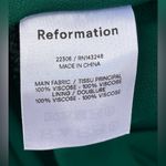 Reformation  Juliette dress size 6 in Emerald Photo 11