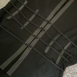 Haute Hippie Black Silk & Lamb Leather Black Suit Riding Dress Jacket Blazer NWT Photo 7