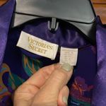 Victoria's Secret Victoria’s Secret purple satin rose and Paisley print robe one size fits all Photo 1