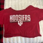 Indiana Hoosiers cropped red tshirt Size M Photo 0