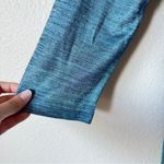 One World  Blue Embroidered Rhinestone Y2K Tunic Blouse Womens L Maximalist Top Photo 1