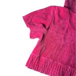 Juicy Couture Vibrant Pink Hooded Zip-Up Jacket Photo 4
