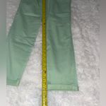 41 Hawthorne light green cuffed cropped skinny slacks pants EUC woman’s size 0 Photo 6