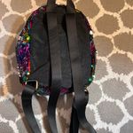 Sequin Multicolor Backpack Y2K mini festival evening Bohemian contemporary Red Photo 4