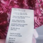 Free People  Fuchsia Combo Babydoll Mini Abstract Dress Photo 11