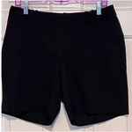 Briggs New York  Women's Black Dress Shorts Size 10 16 1/2" Long x 16" Waist x 9" Photo 0