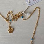 South Moon Under NWT nakamol star pendant beaded necklace with gold chain Photo 3