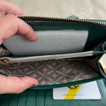 Christian LaCroix CXL by Porte Embossed Logo Teal Zip Around Wallet NWT Photo 7