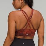 Lululemon High Neck Long Line Energy Sports Bra Size 6 Photo 4