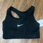 Nike NWT Black Medium Support Non Padded Swoosh 2.0 Sports Bra Size Small Photo 1