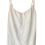 Forever 21 White Tank Top With Bra Attached Photo 0