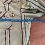 Cruel Girl Pearl snap striped green button down long sleeve shirt size XL Photo 5