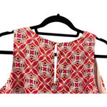 Tommy Bahama  Linen Tropical Sleeveless Dress Size Small Vacation Resort Casual Photo 2