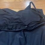 Chic Soul NWOT  Com women’s black ruffle one piece swimsuit size xlarge. Photo 5