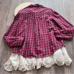 Urban Outfitters  BDG lace trim‎ flannel Photo 6