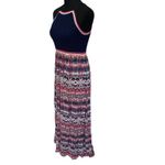 THML  Crochet Top Maxi Dress Size Medium Sleeveless Summer Resort‎ Wear Festival Photo 2