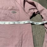 Dickies  Pink Shirt Women’s Hooded Tee Top large activewear fall gym running yoga Photo 3