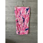 Lilly Pulitzer Lilly Pulitzer XS Palmer Faux Wrap Skirt Beach Bliss Tiki Pink Photo 2