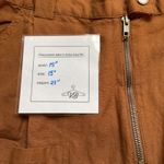 Urban Outfitters Women's High Waist Baggy Wide Leg Cargo Pants Brown Size 8 NWT Photo 5