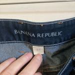 Banana Republic Dark Wash Curvy Bootcut Zip Up Blue Denim Jeans A208 Photo 1