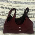 Lululemon  Reversible Align Bra - Diamond Dye Cassis Black/Cassis
Size 6 A/B Cups Photo 4