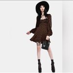 For Love & Lemons  Lark Polka Dot Mini Dress Photo 3