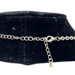 Silver Tone Sand Dollar Medallion Bib Statement Necklace Dangle Earrings Set Photo 2