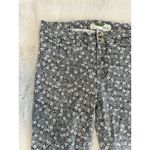 Anthropologie Bowery Pants Women's 8. 12 R White Pineapple Print Crop Photo 5