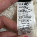 French Connection  Faux Shearling Vest Brown Sherpa Lined Size Medium Photo 3