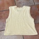 ZARA Cableknit cropped pullover sweater vest Large Photo 2