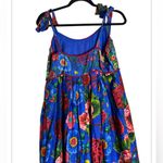 Anthropologie Payal Jain 3D Embroidered Maxi Floral Tiered Dress Size 8 Photo 5