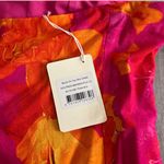 Peppermayo NEW WITH TAGS  Orange pink floral strapless mini dress Photo 2