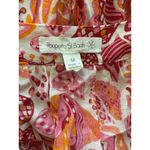 Poupette St. Barth Poupette St. Barth Mini Bona V-Neck in Red Chagal Size Medium Photo 7