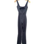 Thrive | XS | Athletic Jumpsuit Straight Leg Sleeveless Tank Pants One Piece Gray Photo 3