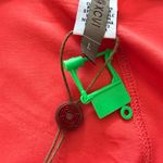 XCVI Coral Cold Shoulder Tunic Dress Rayon Flowing Bell Sleeve Designer New Photo 12