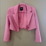 ZARA Blush Pink Cropped Blazer Photo 0