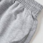 Figure Graphic Drawstring Waist Shorts Photo 2