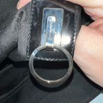 Salvatore Ferragamo  Gancini Black Nylon and Patent Leather Shoulder Bag Photo 13