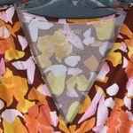 Nine West  Dress Womens Large Floral V-Neck Short Sleeve Belted Wrap‎ NWT Photo 6