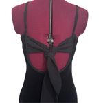 Band of Gypsies BAND OF THE FREE Girl Crush Stretch Velvet Midi Slip Dress Black NWT Small Photo 8