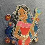 Disney Pin 127347 Elena of Avalor Holding Jeweled Golden Scepter Red Pink Dress Photo 1