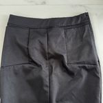 H&M Black Pencil Silky Skirt Back Slit  Sz 6 HIGT WAIST Photo 1