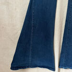 Just Black Denim High Rise Wide Leg Flare Bell Bottom Jeans Size 29 Photo 5