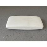 Versace  WHITE HARD LEATHER CLAMSHELL SUNGLASSES EYEGLASSES CASE 160mmx70mmx55mm Photo 2