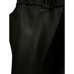 7 For All Mankind  Black Causal Blouse Sleeveless Top 100% Silk w/ Eyelet Pattern‎ Photo 4