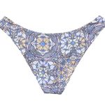 J.Crew NWT  Women's Active Curved Waist Cheeky Bikini Bottom Kaleidoscope Size L Photo 3